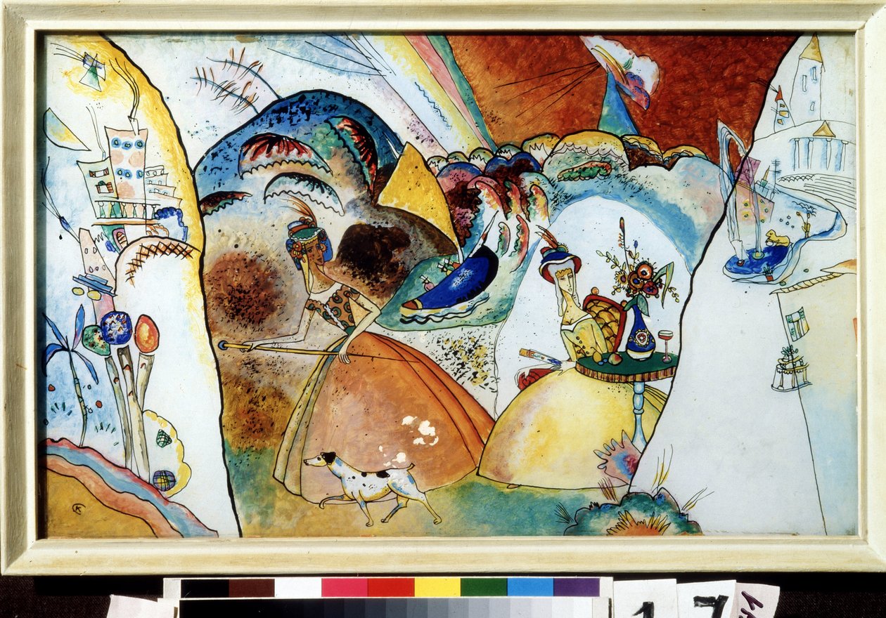 Dame in crinolina da Wassily Kandinsky