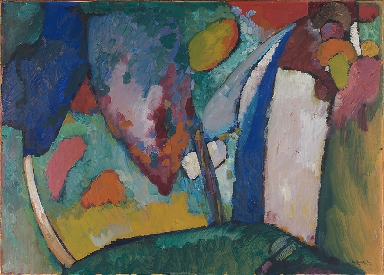 La cascata da Wassily Kandinsky
