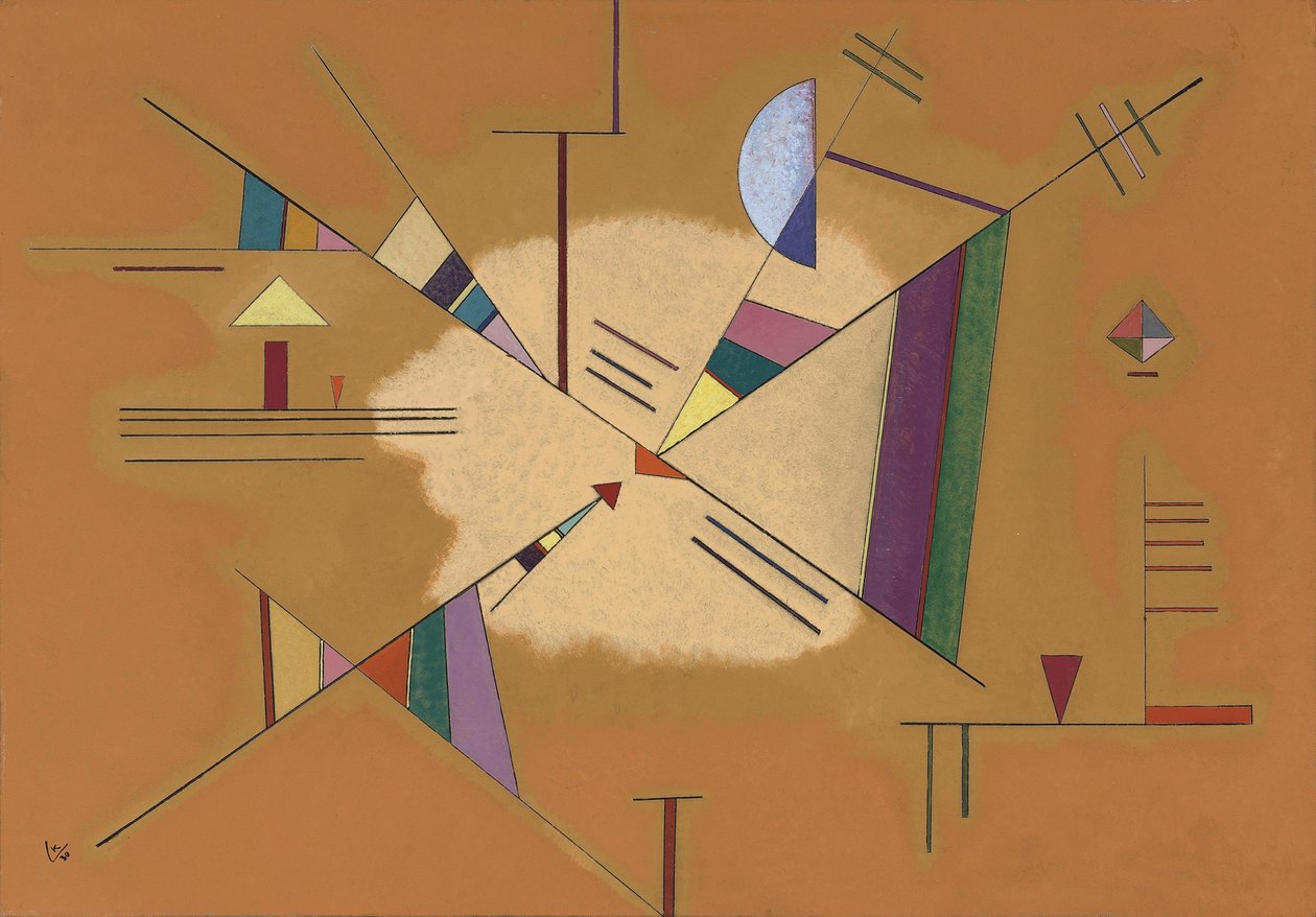 Diagonale, 1930 da Wassily Kandinsky