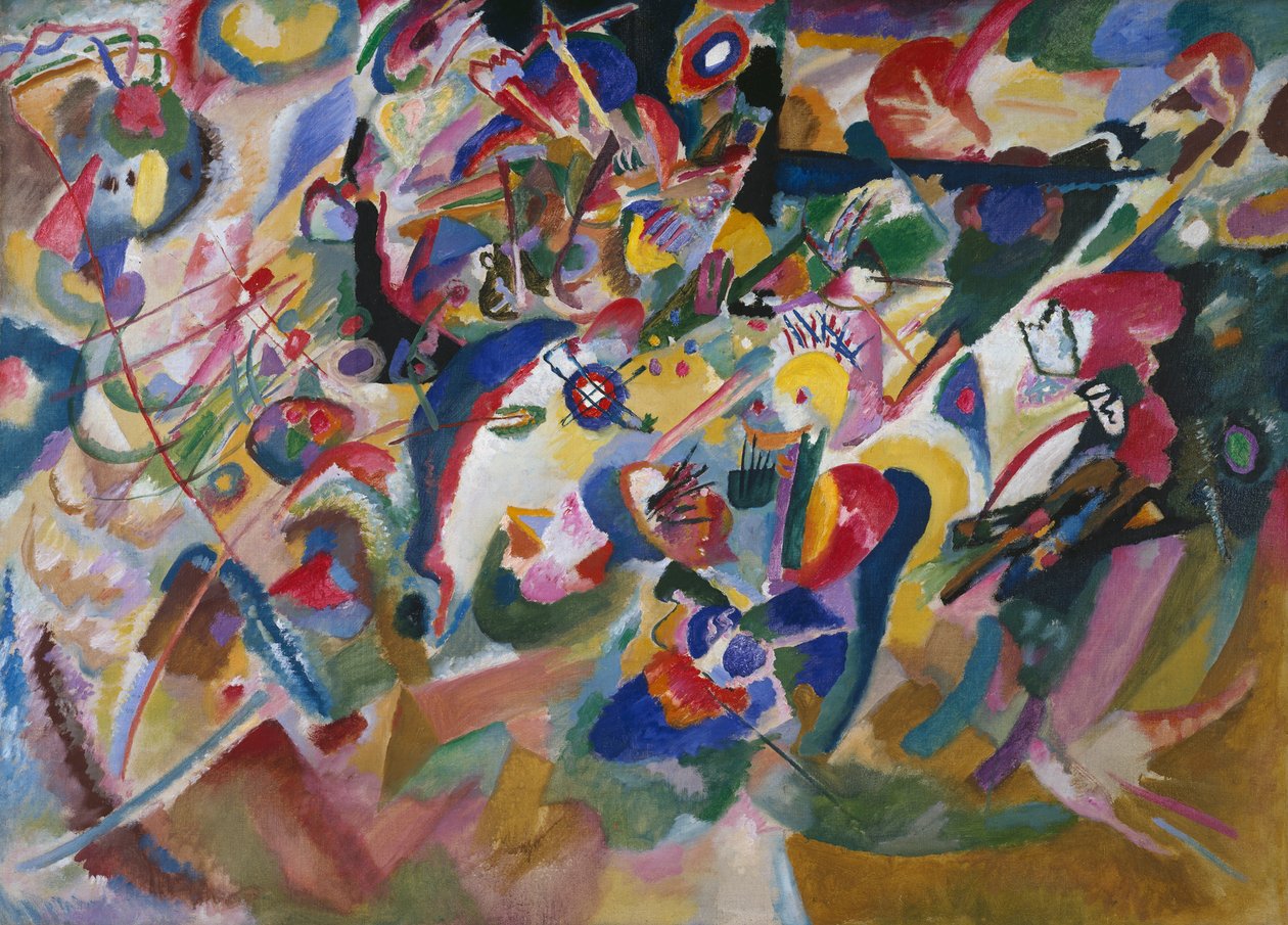 Studio 3 per "Composizione VII" da Wassily Kandinsky
