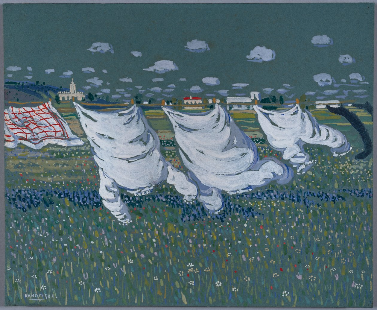 Primavera, circa 1904 da Wassily Kandinsky
