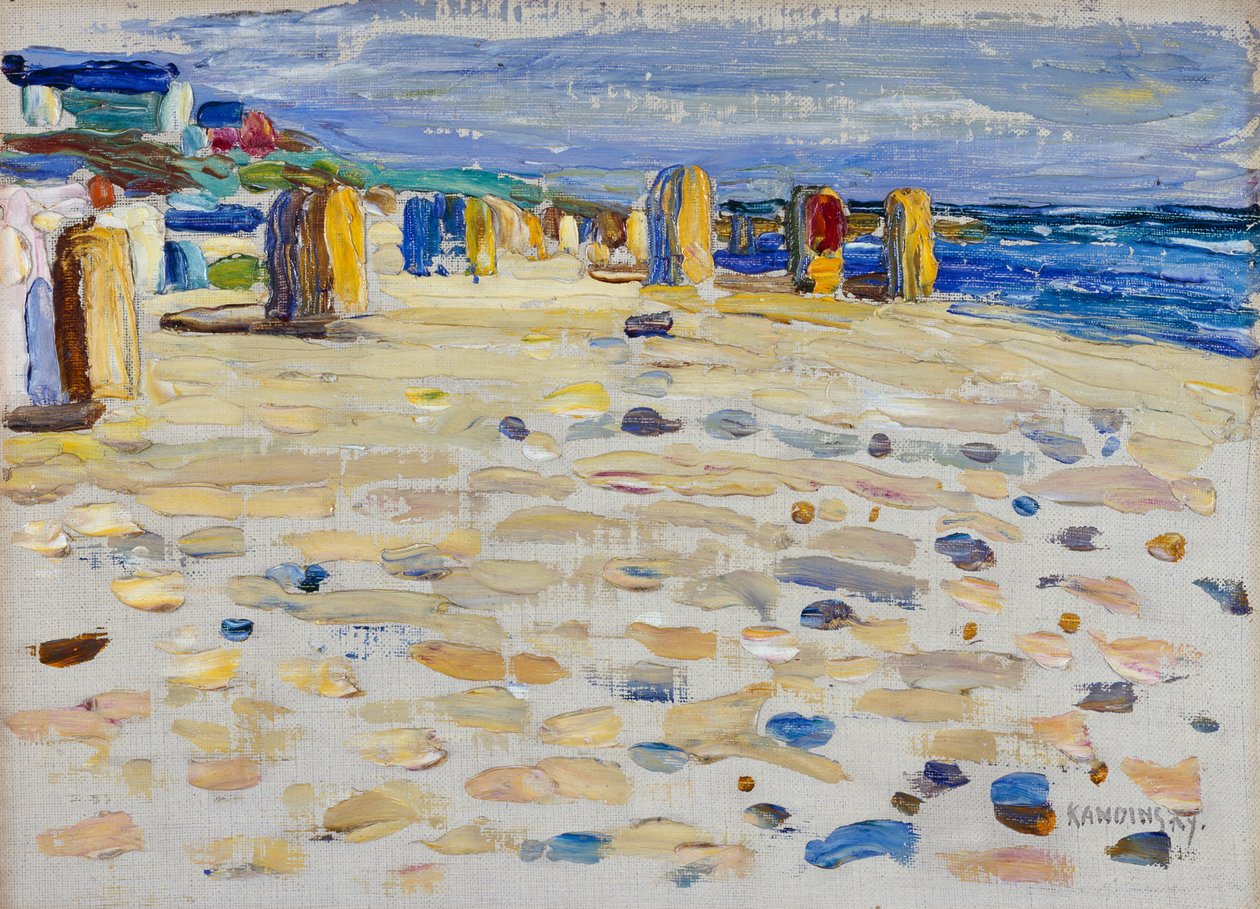 Olanda – Sedie a sdraio da spiaggia da Wassily Kandinsky