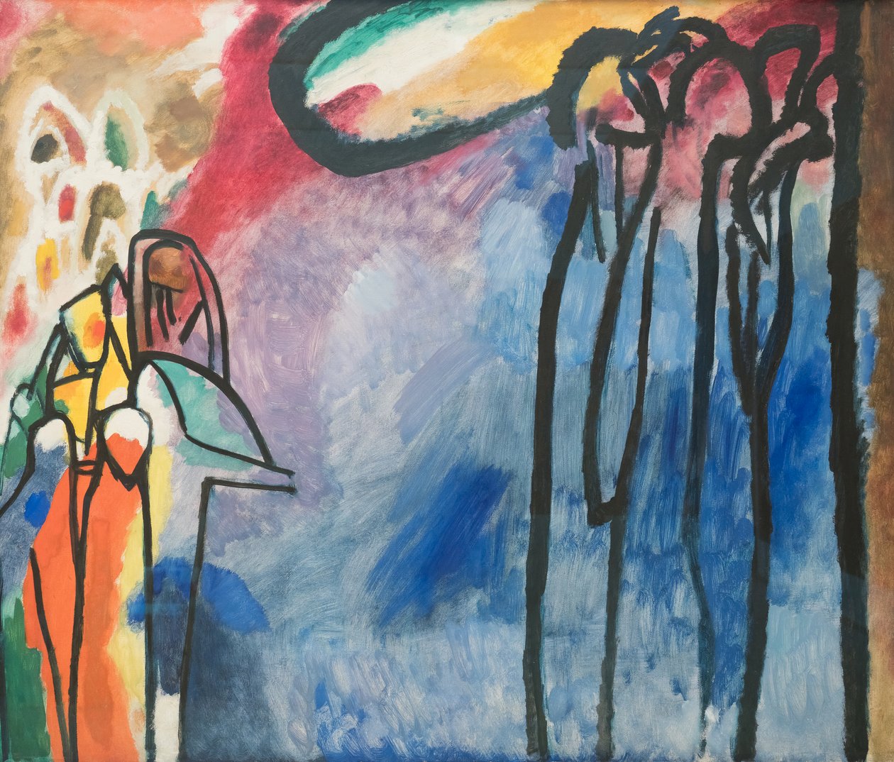 Improvvisazione 19 da Wassily Kandinsky