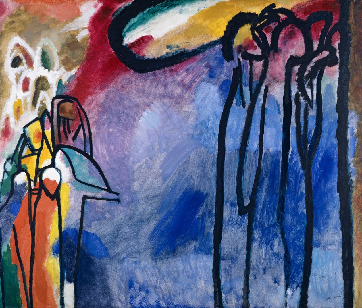 Improvvisazione 19 da Wassily Kandinsky