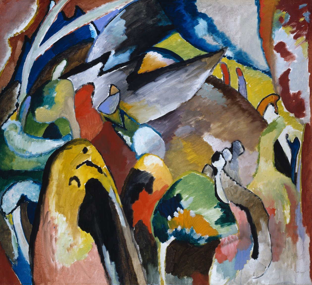 Improvvisazione 19 a da Wassily Kandinsky