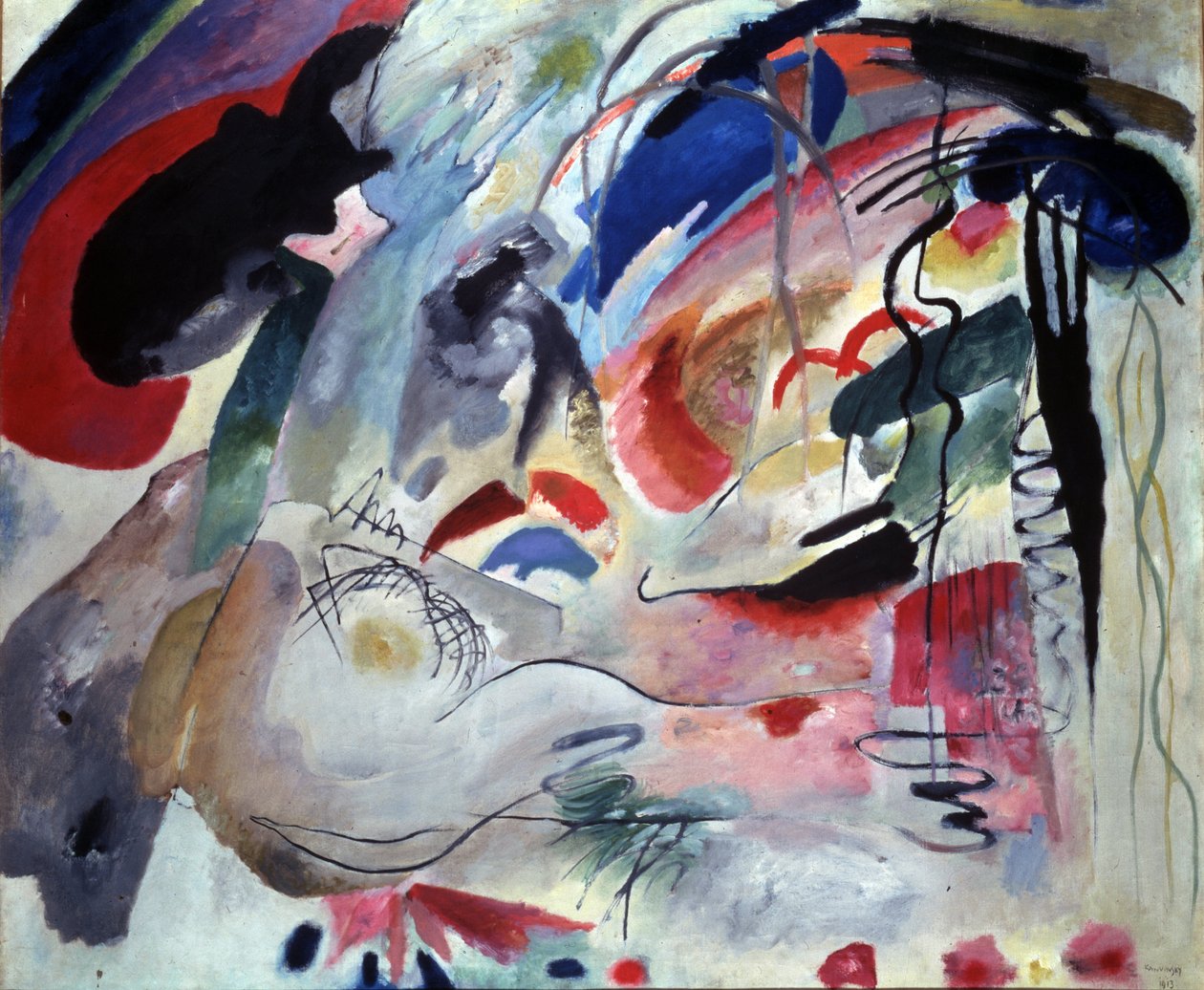 Improvvisazione 34 da Wassily Kandinsky