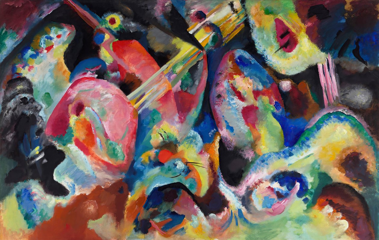 Improvvisazione. Diluvio, 1913 da Wassily Kandinsky
