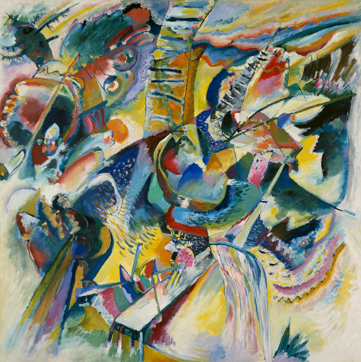 Improvvisazione a Klamm da Wassily Kandinsky