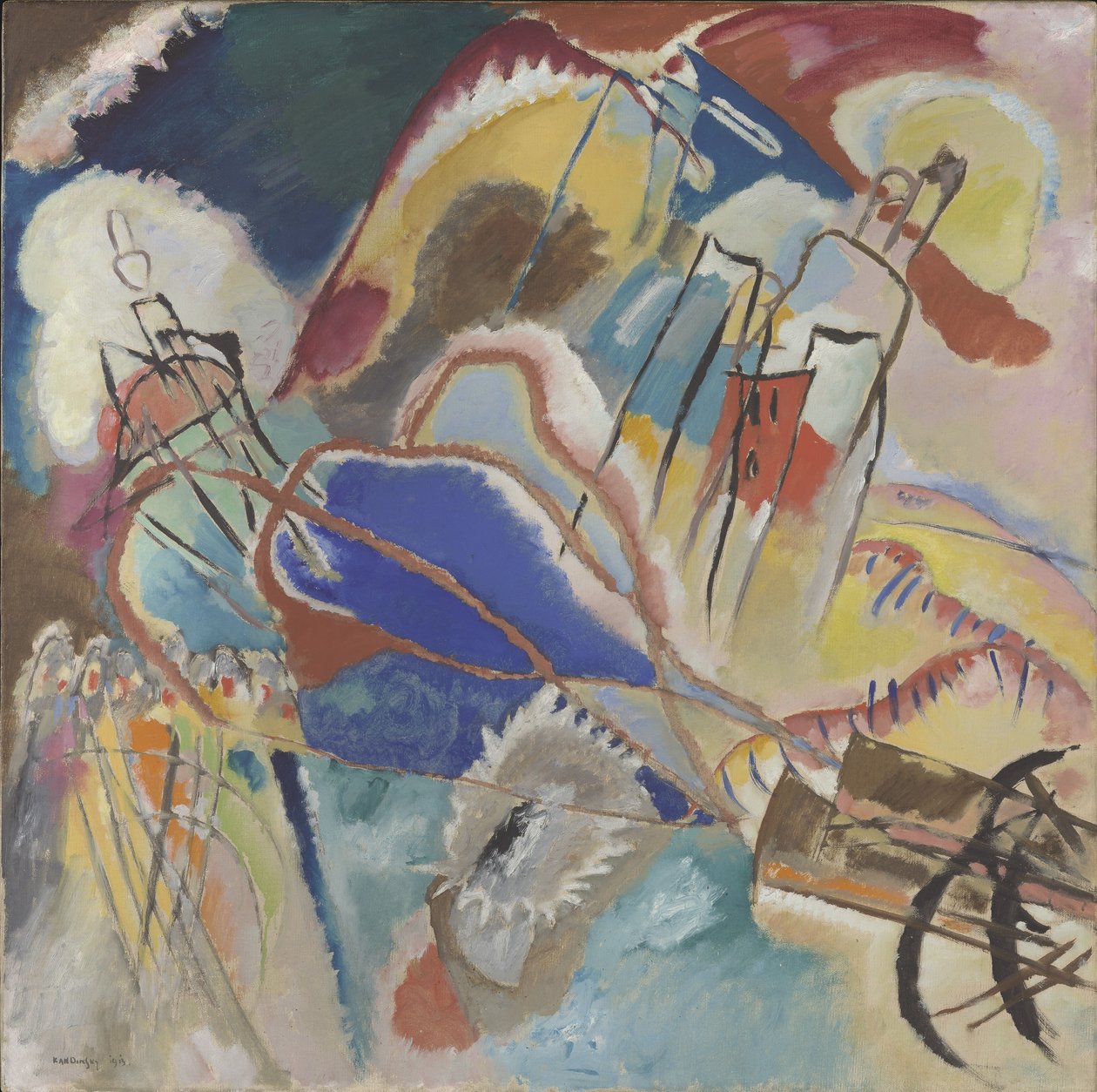 Improvvisazione n. 30 da Wassily Kandinsky