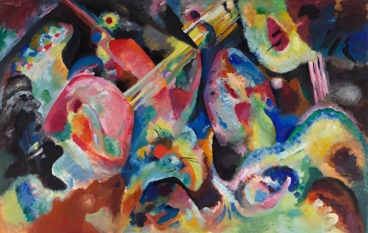 Improvvisazione "Il diluvio universale" da Wassily Kandinsky