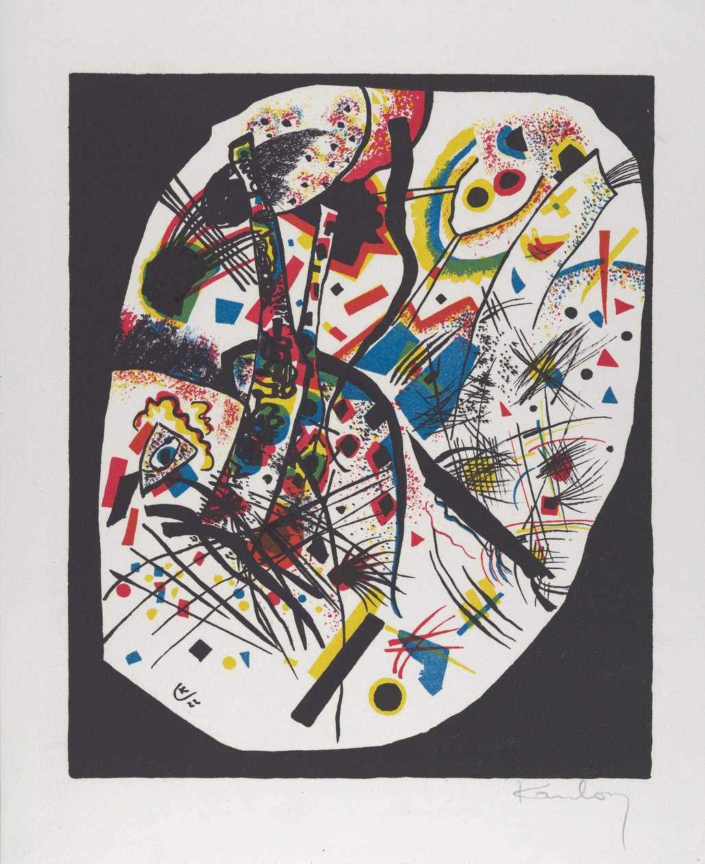 Piccoli Mondi III da Wassily Kandinsky
