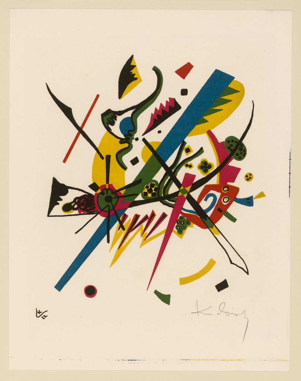 Kleine Welten I da Wassily Kandinsky