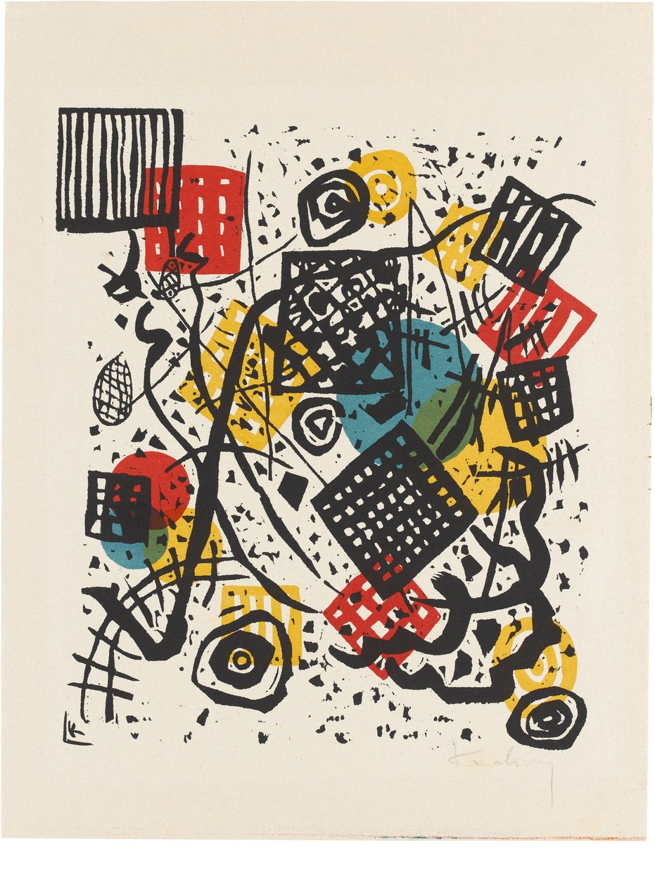 Kleine Welten V da Wassily Kandinsky