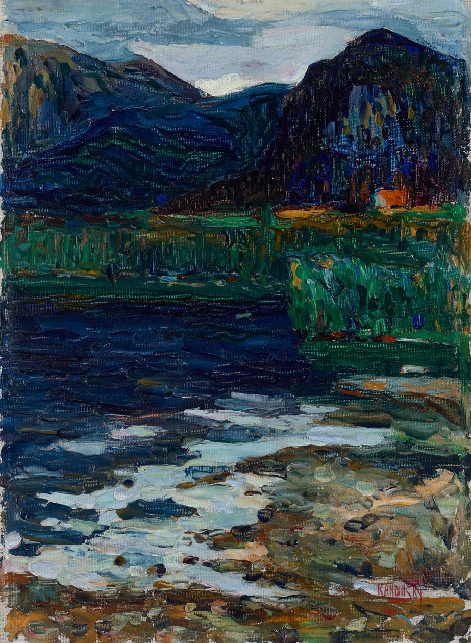 Kochel – Schlehdorf da Wassily Kandinsky