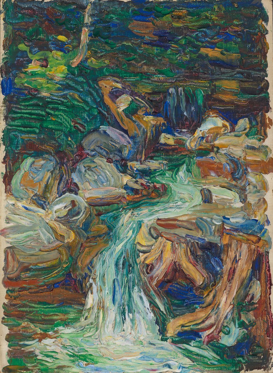 Kochel – Cascata II da Wassily Kandinsky