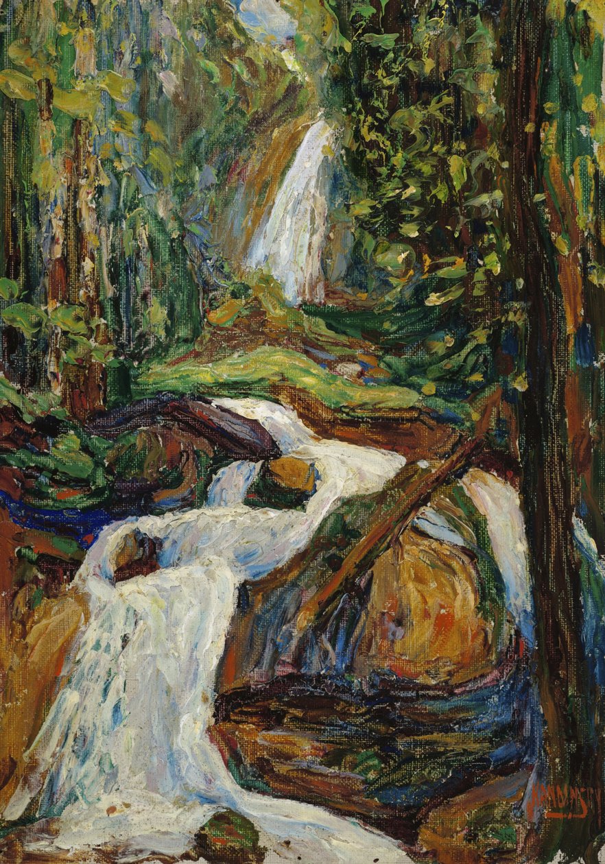 Kochel – Cascata I da Wassily Kandinsky