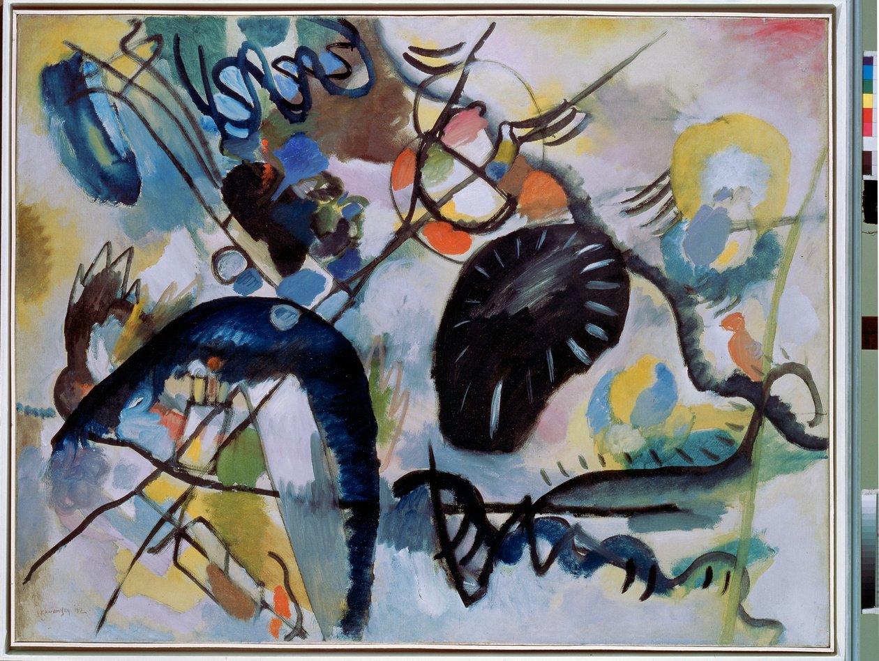 La macchia nera da Wassily Kandinsky