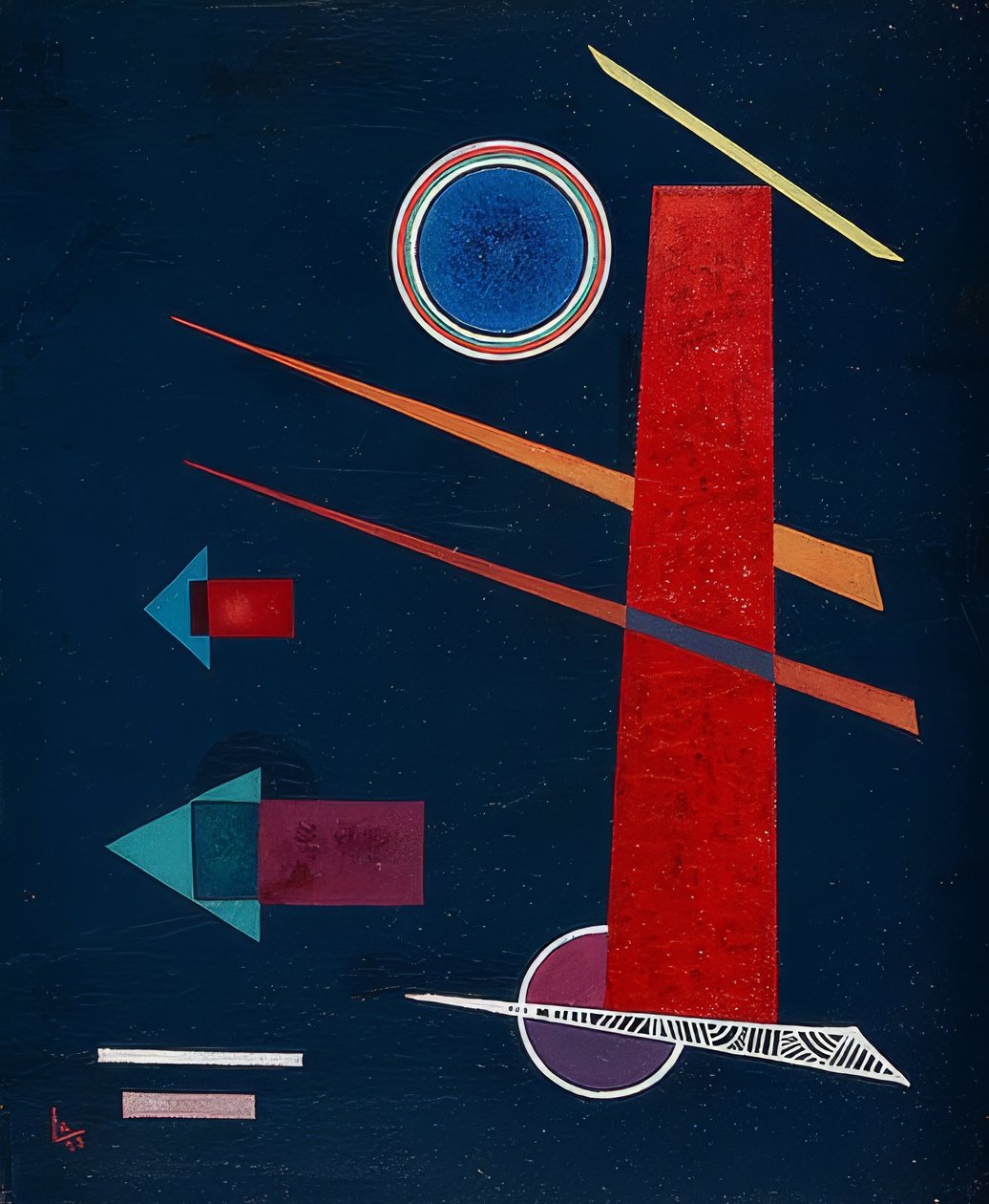 Potente rosso da Wassily Kandinsky