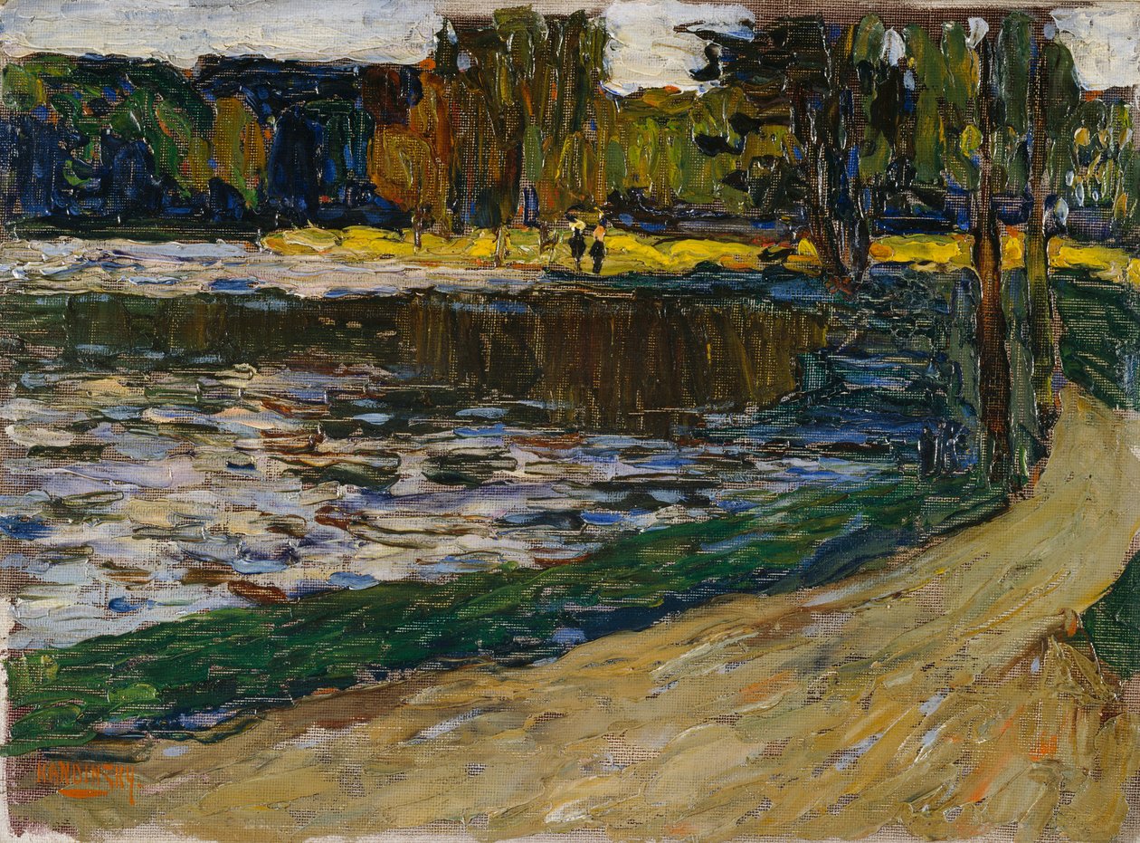Monaco - Giardino Inglese da Wassily Kandinsky