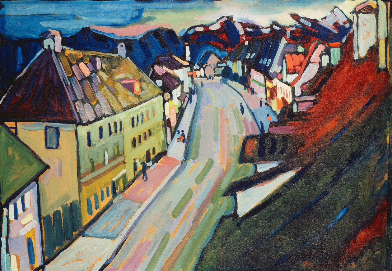 Murnau-Mercato Superiore da Wassily Kandinsky
