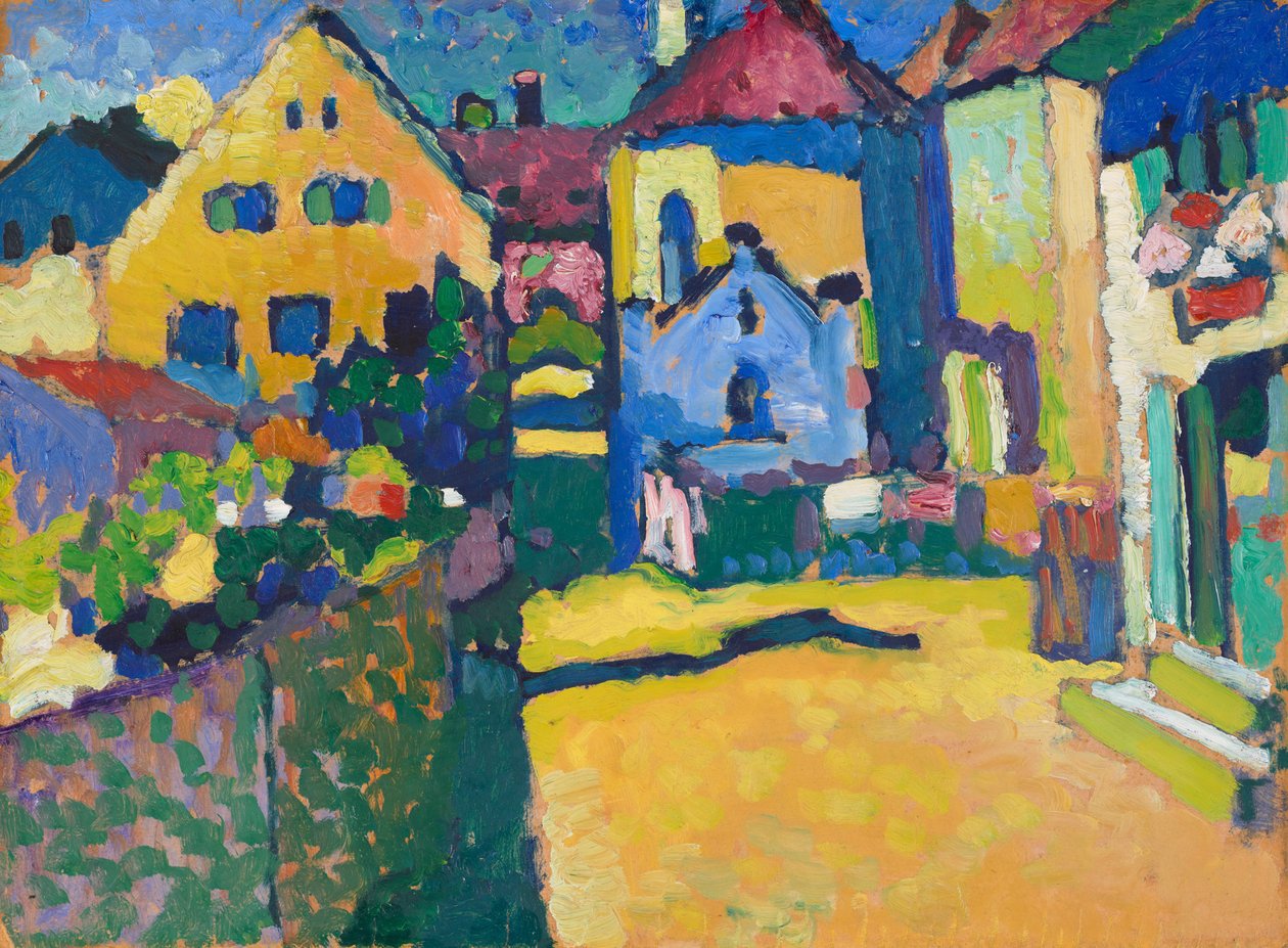 Murnau – Grüngasse da Wassily Kandinsky