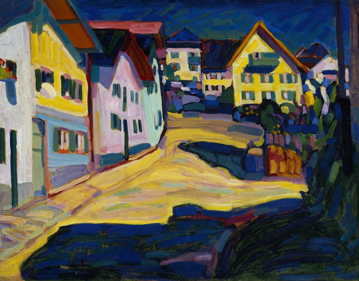 Murnau, Burggrabenstrasse 1 da Wassily Kandinsky