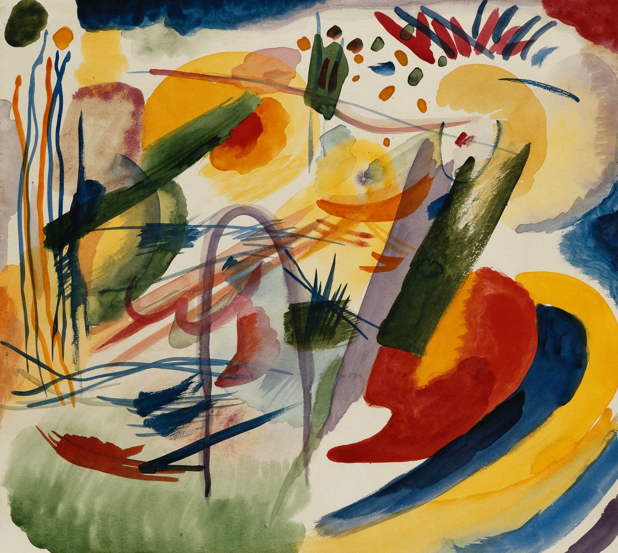Senza titolo da Wassily Kandinsky