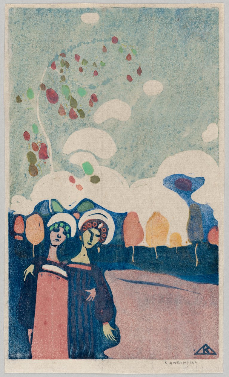 Senza titolo da Wassily Kandinsky