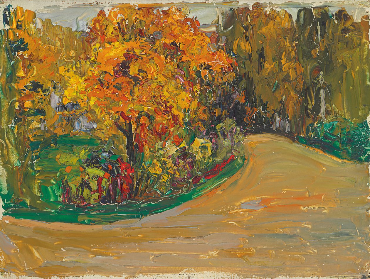 Parco in autunno da Wassily Kandinsky