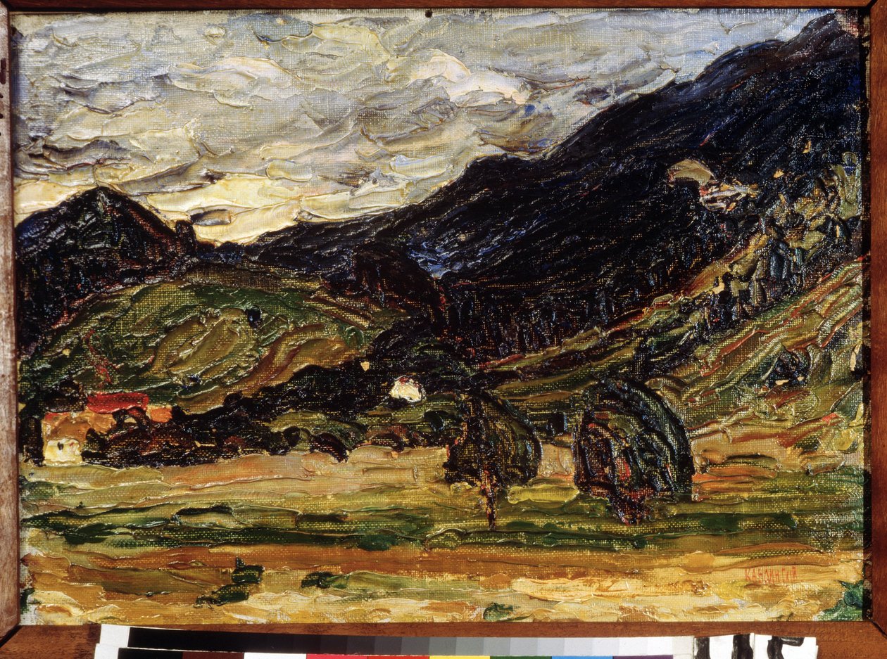 "Paesaggio" Pittura di Vassily Kandinsky da Wassily Kandinsky