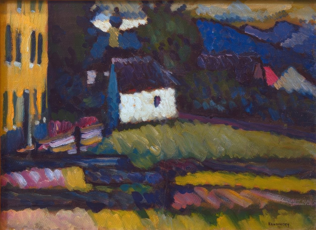 Cappella di San Pietro a Murnau da Wassily Kandinsky