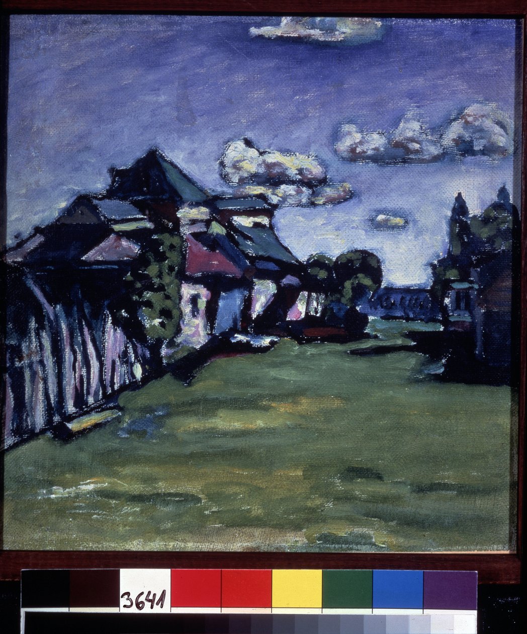 Pres de Moscou. Dipinto di Vassily Kandinsky da Wassily Kandinsky