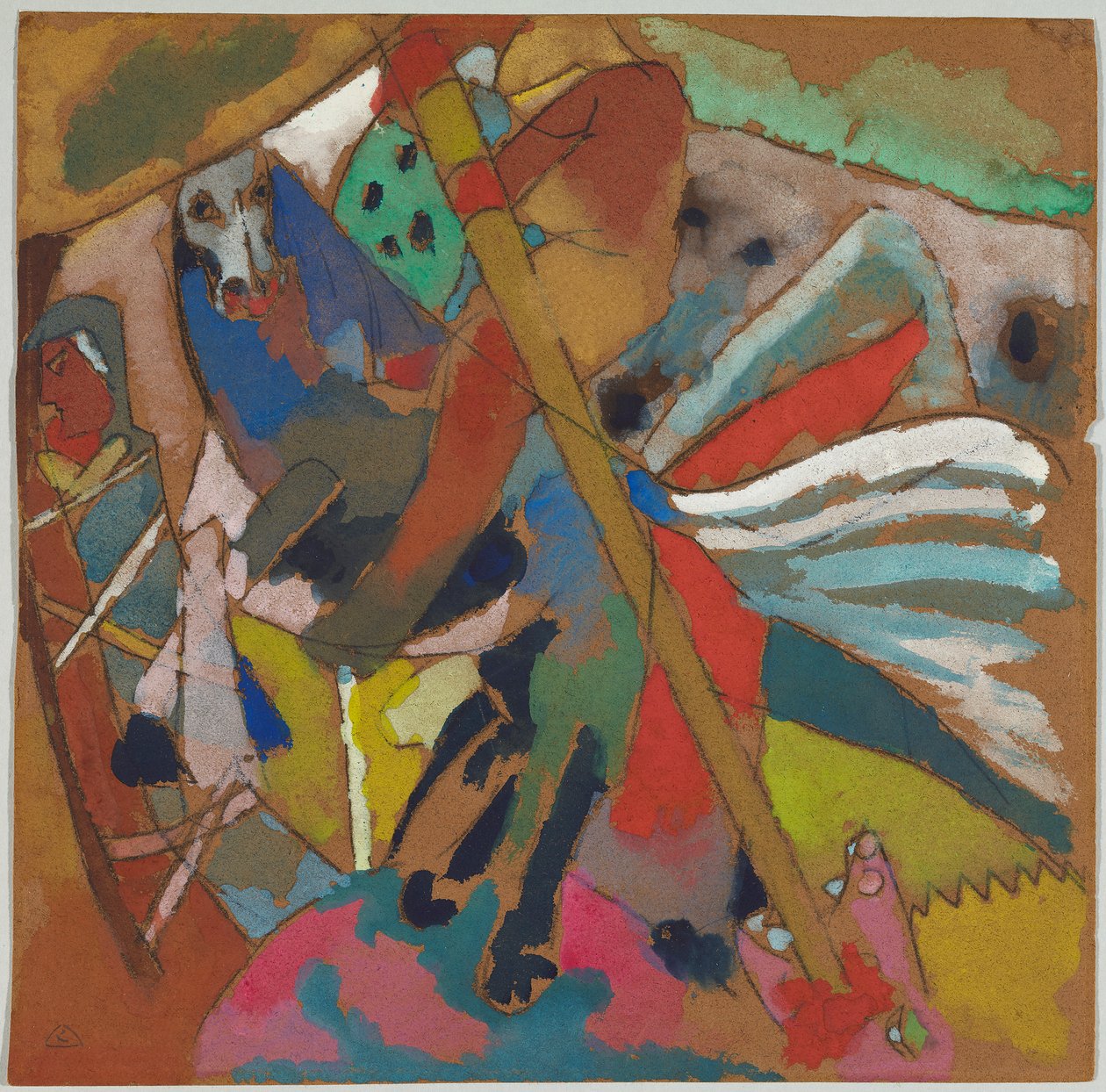 St. Georg II da Wassily Kandinsky