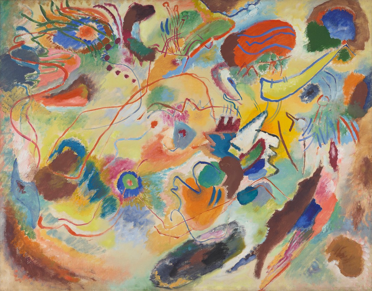Studio per Composizione 7 da Wassily Kandinsky