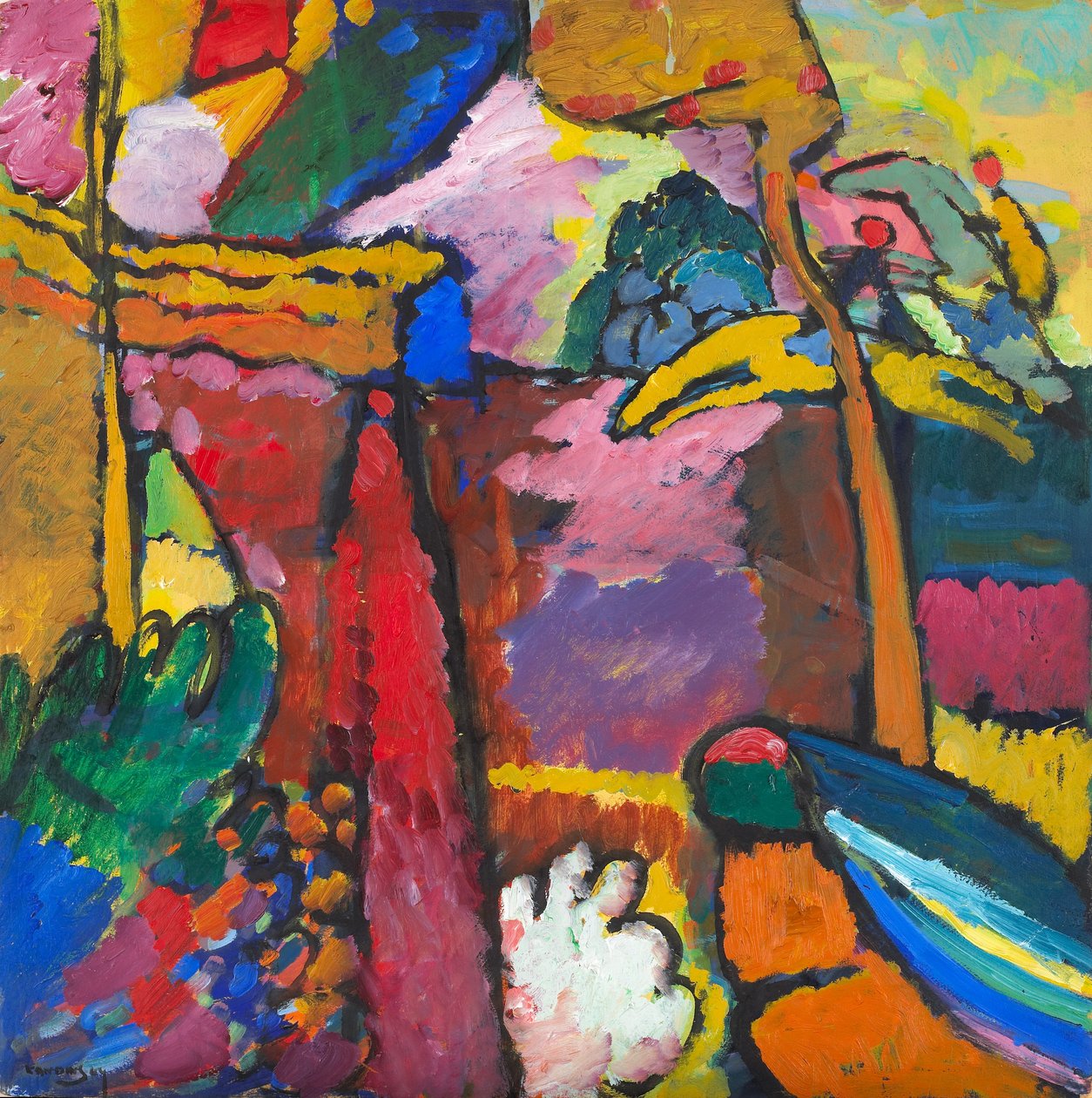 Studio per Improvisation V da Wassily Kandinsky