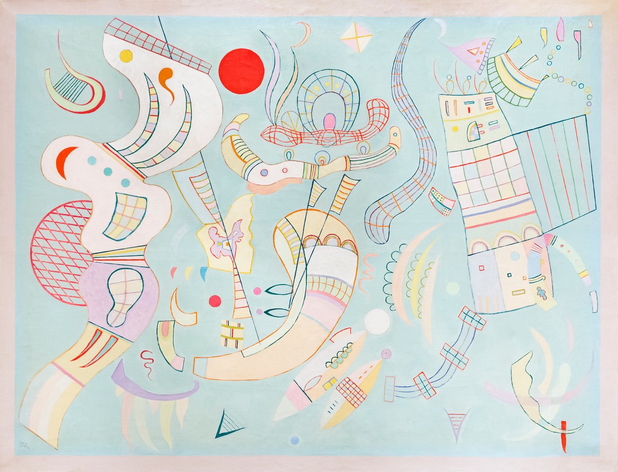 Tensioni Chiare da Wassily Kandinsky