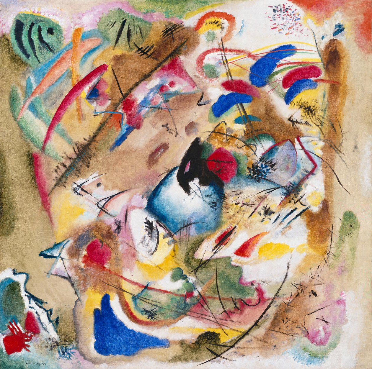 Improvvisazione sognante da Wassily Kandinsky