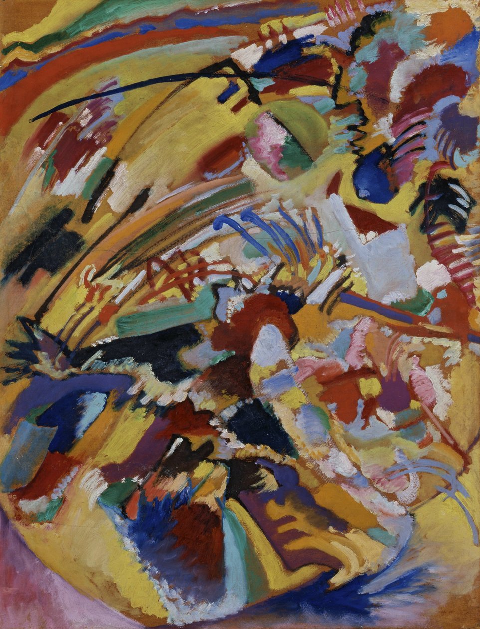 Improvvisazione senza titolo I da Wassily Kandinsky
