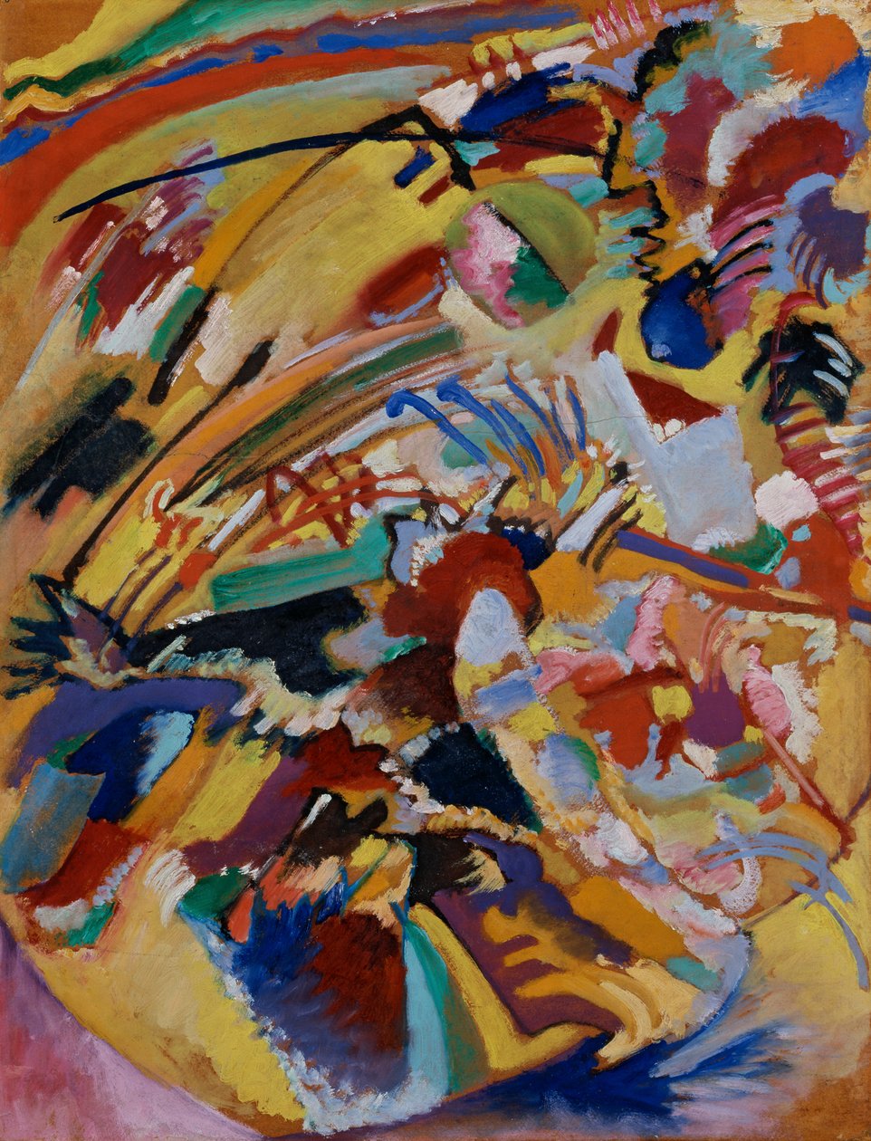 Improvvisazione senza titolo I da Wassily Kandinsky