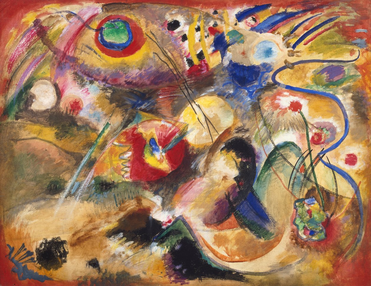 Immagine senza titolo (Diluvio universale) da Wassily Kandinsky