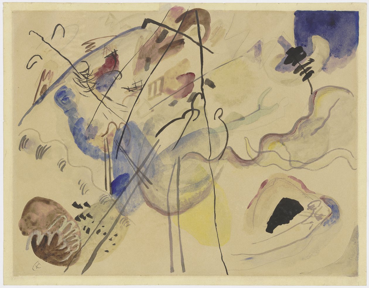Senza titolo (Improvvisazione) da Wassily Kandinsky