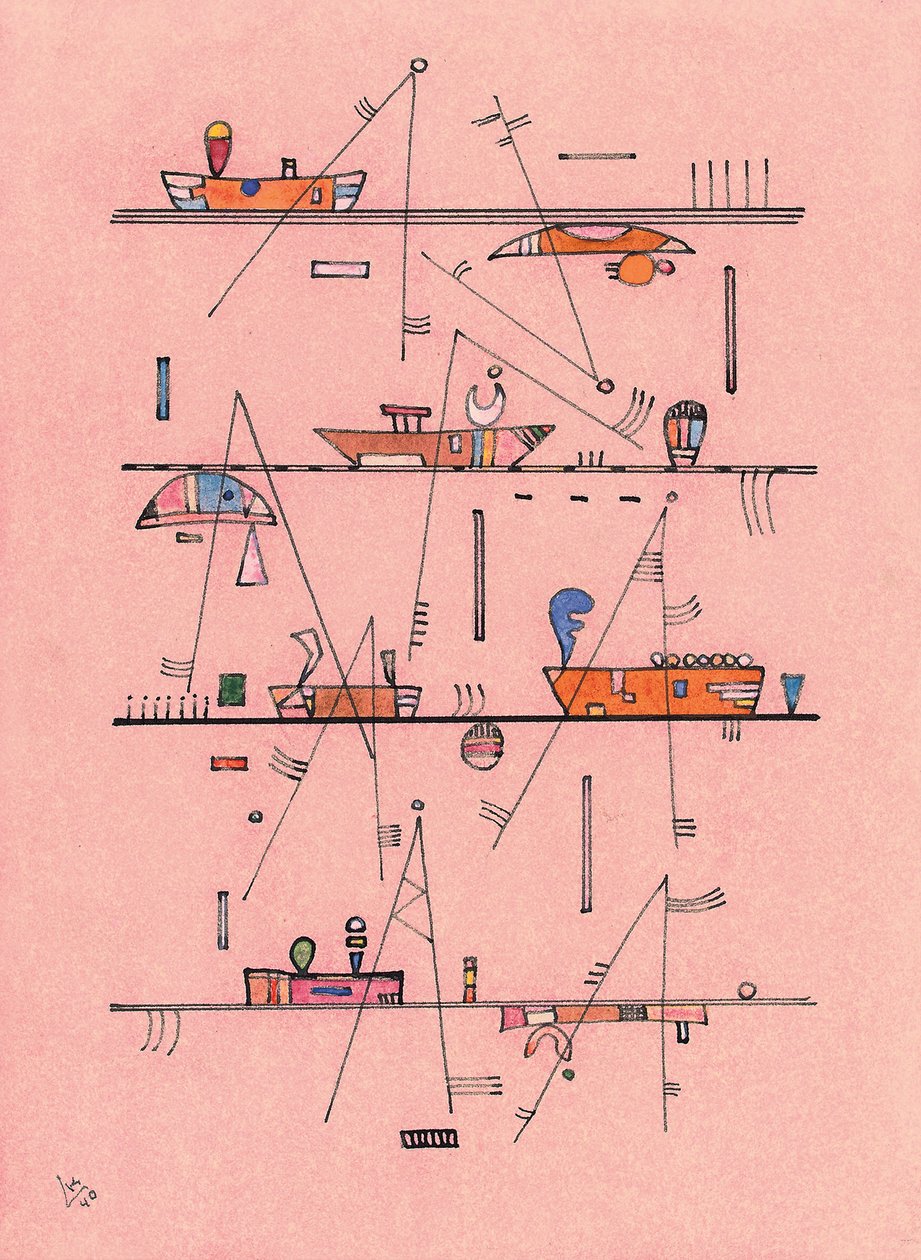 Senza Titolo da Wassily Kandinsky