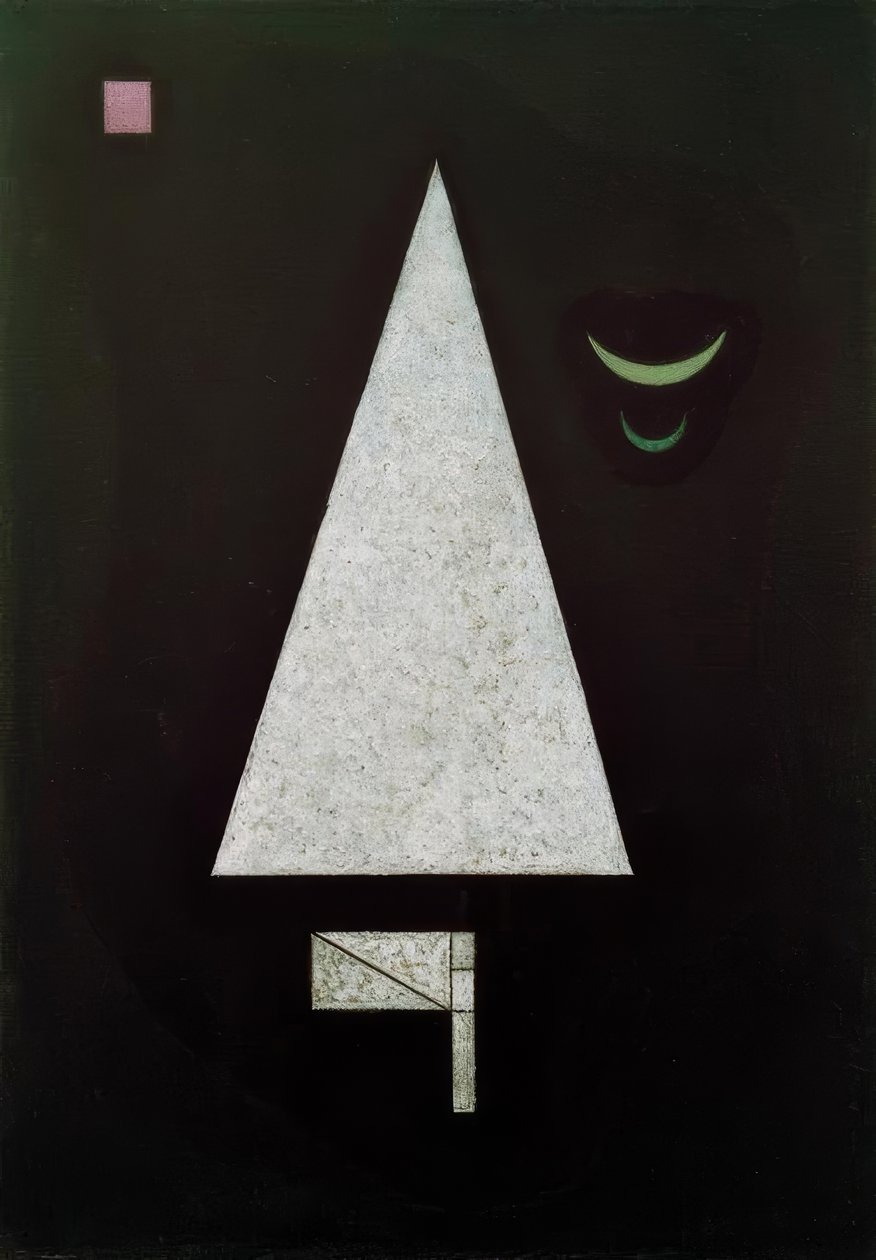 Bianco tagliente da Wassily Kandinsky