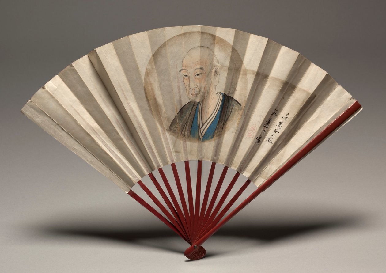 Ritratto di Ko Sukoku, possibilmente 1817 da Watanabe Kazan