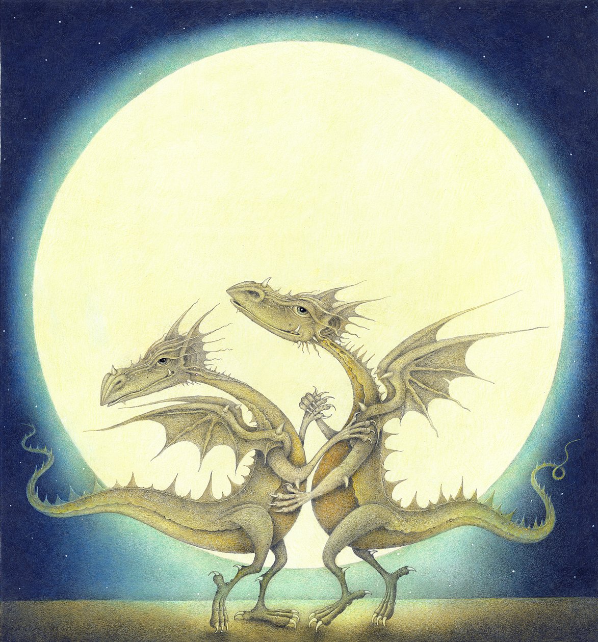 Draghi danzanti, 2009 (tecnica mista) da Wayne Anderson
