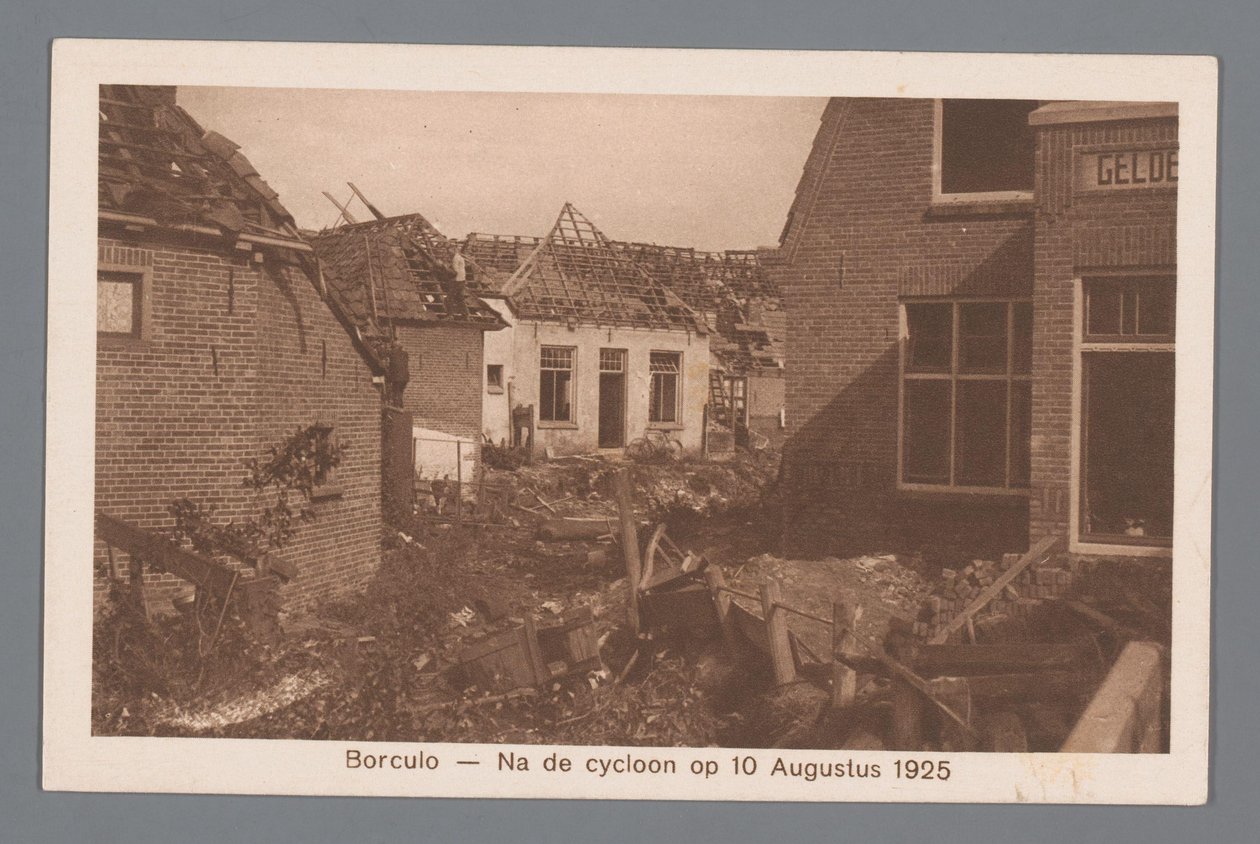 Borculo -- Dopo il ciclone del 10 agosto 1925 da Weenenk and Snel