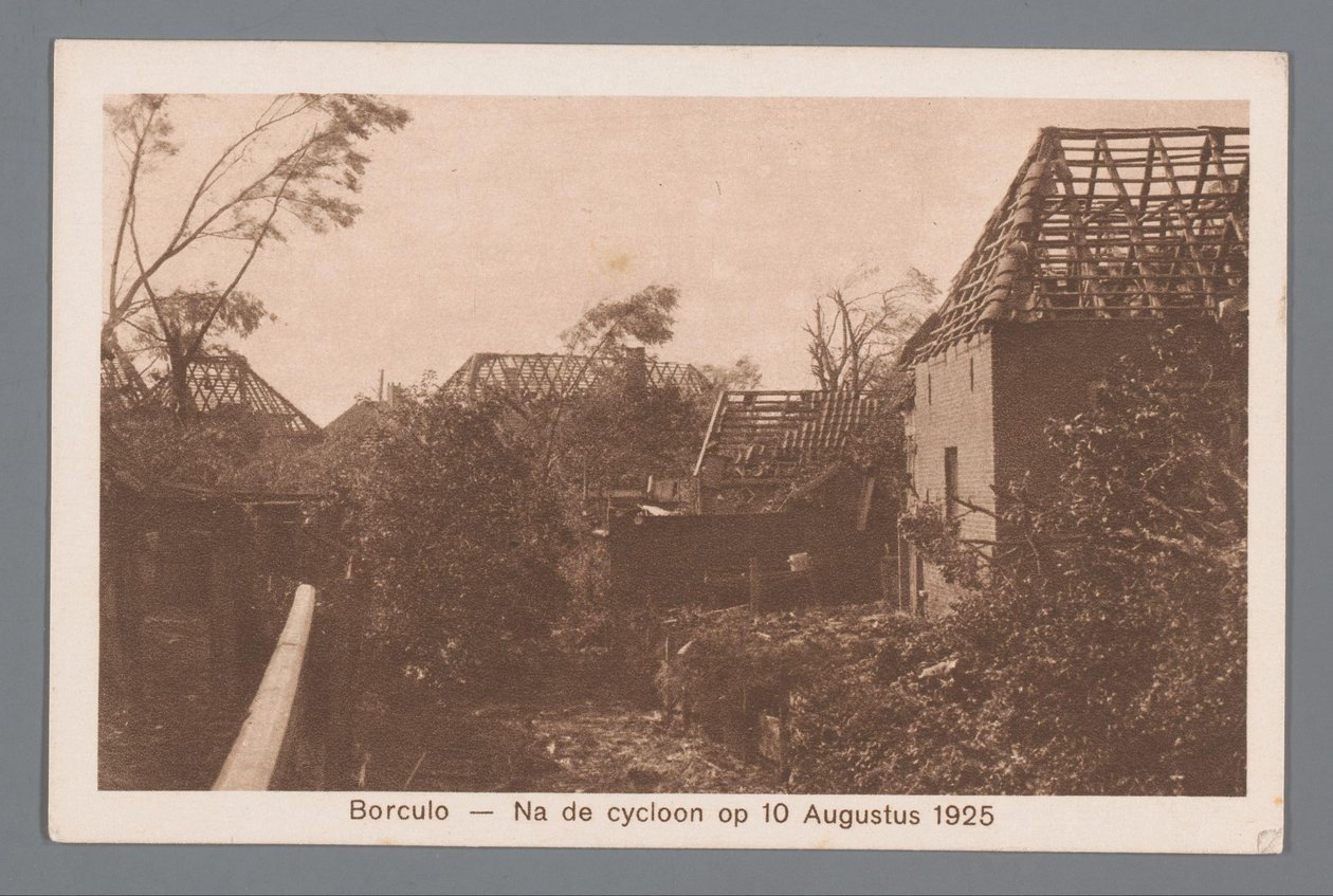 Borculo -- Dopo il ciclone del 10 agosto 1925 da Weenenk and Snel