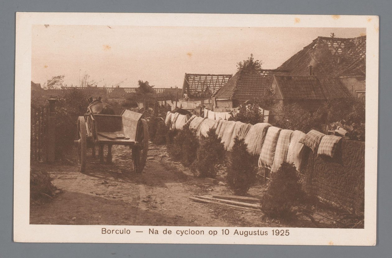 Borculo - Dopo il ciclone del 10 agosto 1925 da Weenenk and Snel