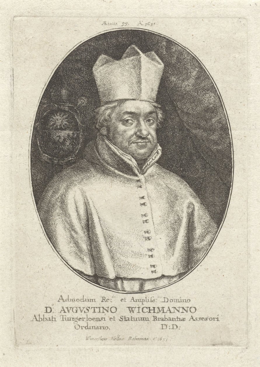 Augustinus Wichmans da Wenceslaus Hollar