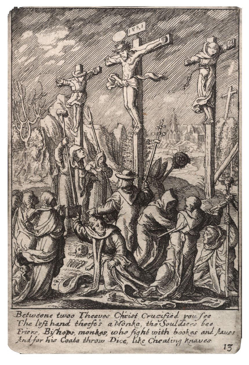 Crocifissione da Wenceslaus Hollar